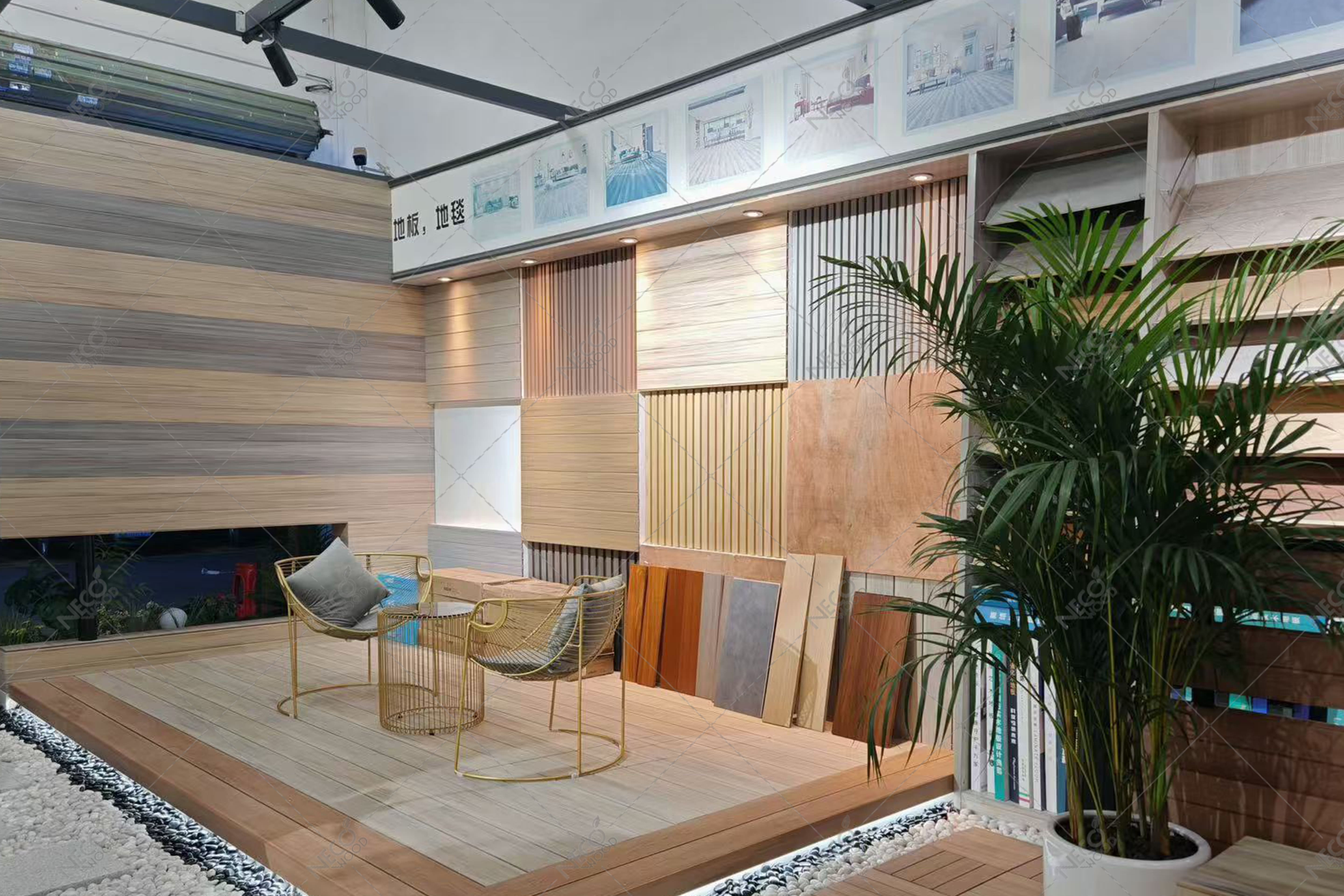Necowood WPC屋外の壁の覆いの利点