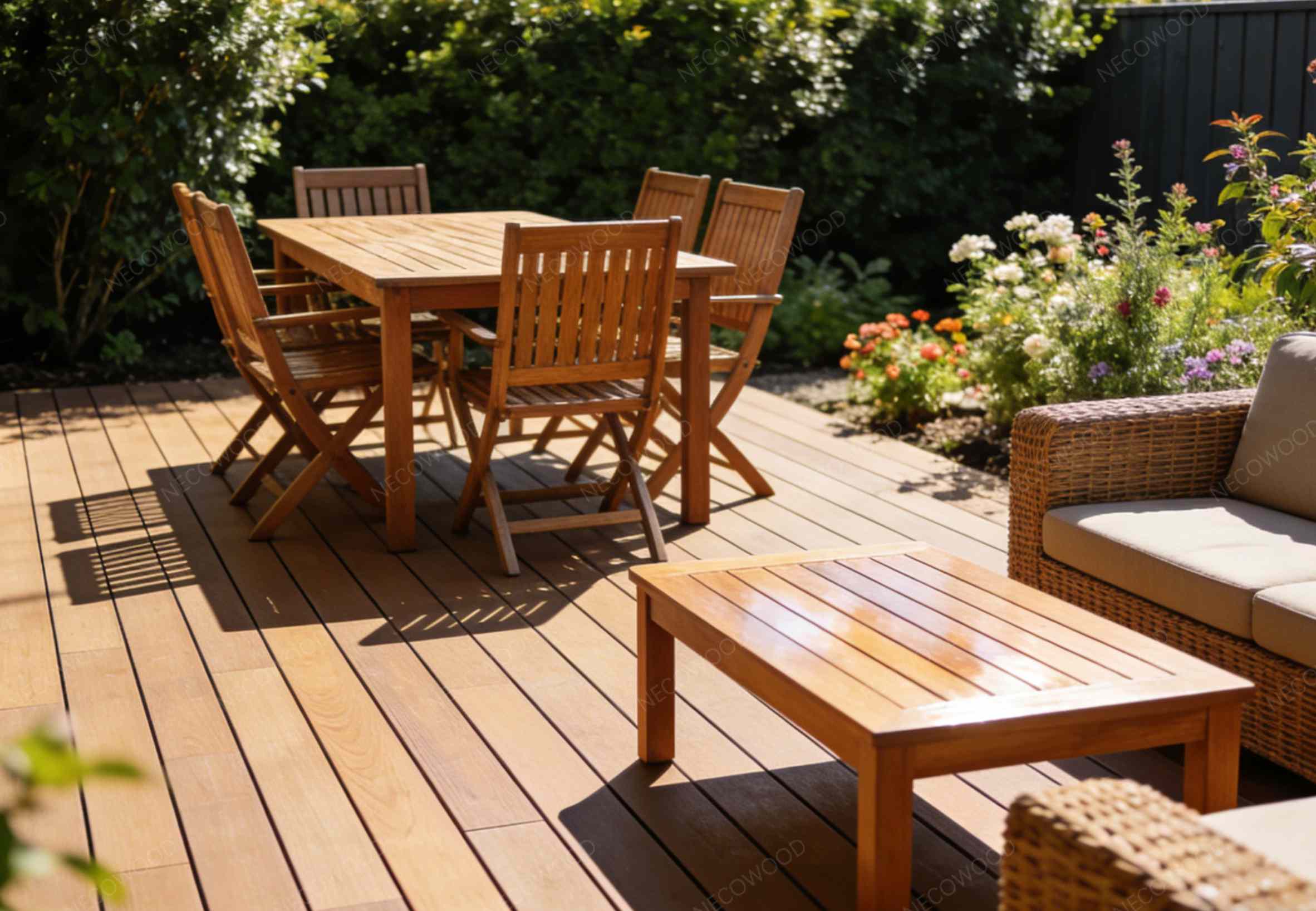 「ハードコア」オーストラリアの気候に合わせて構築: Necowood 高性能 WPC デッキおよびフェンス